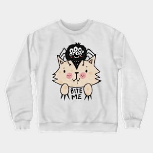 BITE ME Crewneck Sweatshirt